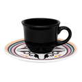 Xicara de Café Com Pires 75ml Floreal Luiza