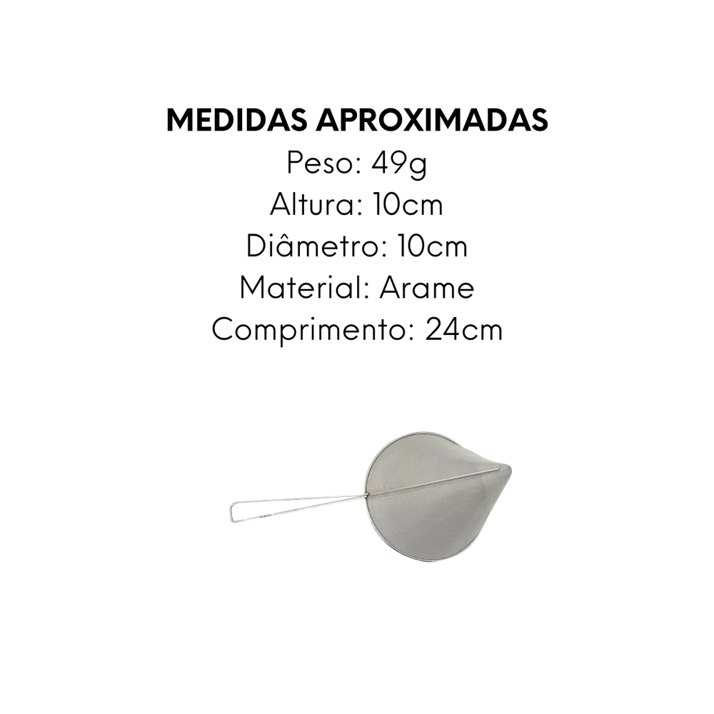 Coador Cone de 10cm - A Gourmet