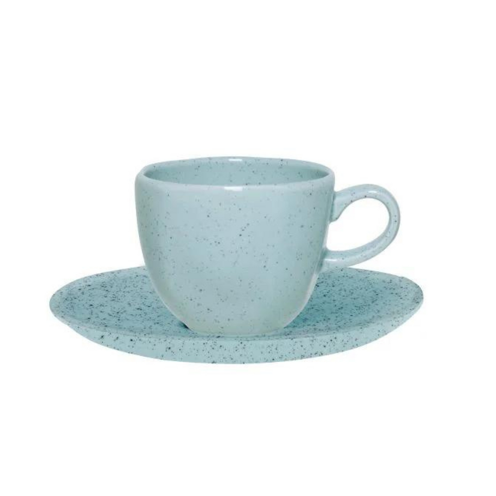 Jogo 16 Peças Blue Bay Oxford em Porcelana - A Gourmet