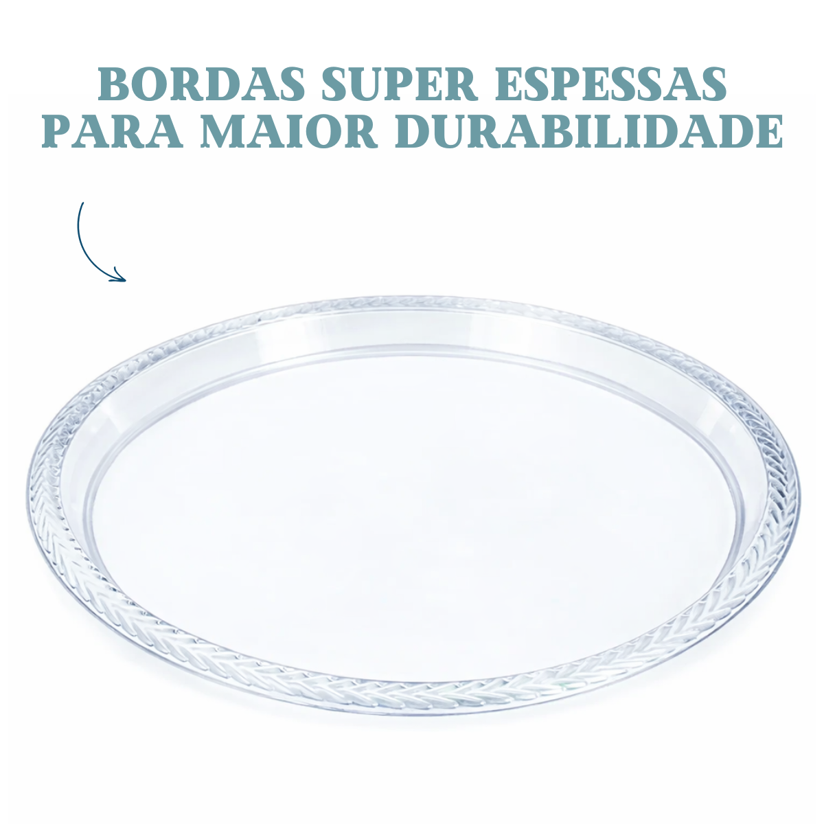 Bandeja Redonda Poliestireno