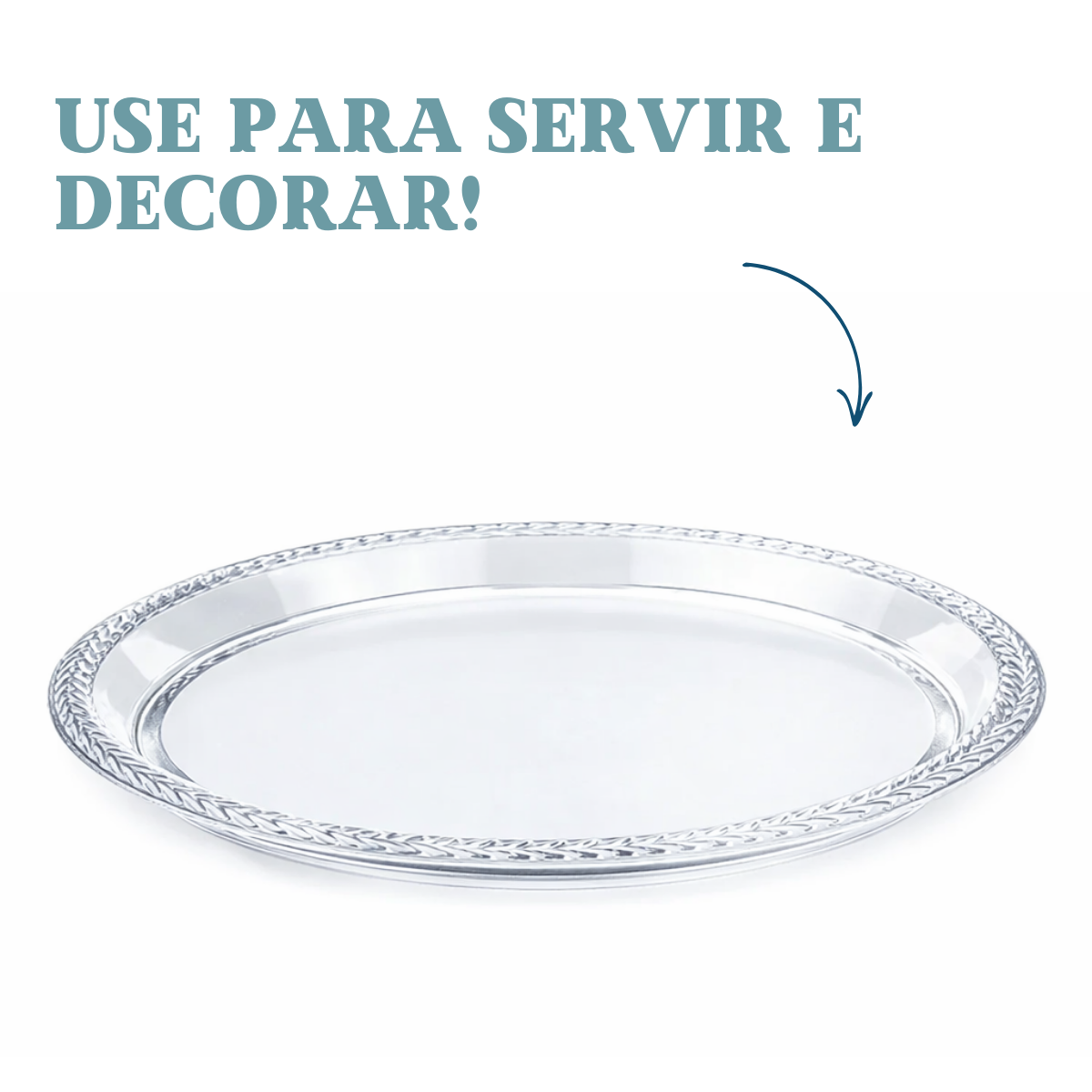 Bandeja Redonda Poliestireno