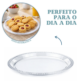 Prato Borda Trançada Poliestireno