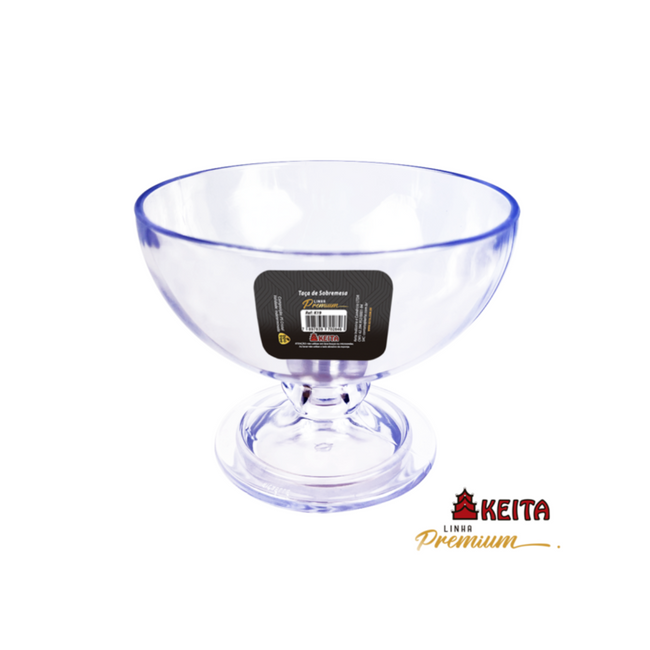 Taça Sobremesa Poliestireno Cristal 210ml Keita Hover Image