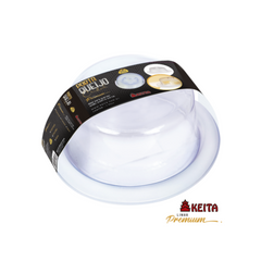 Porta Queijo de Cristal Kenkoi