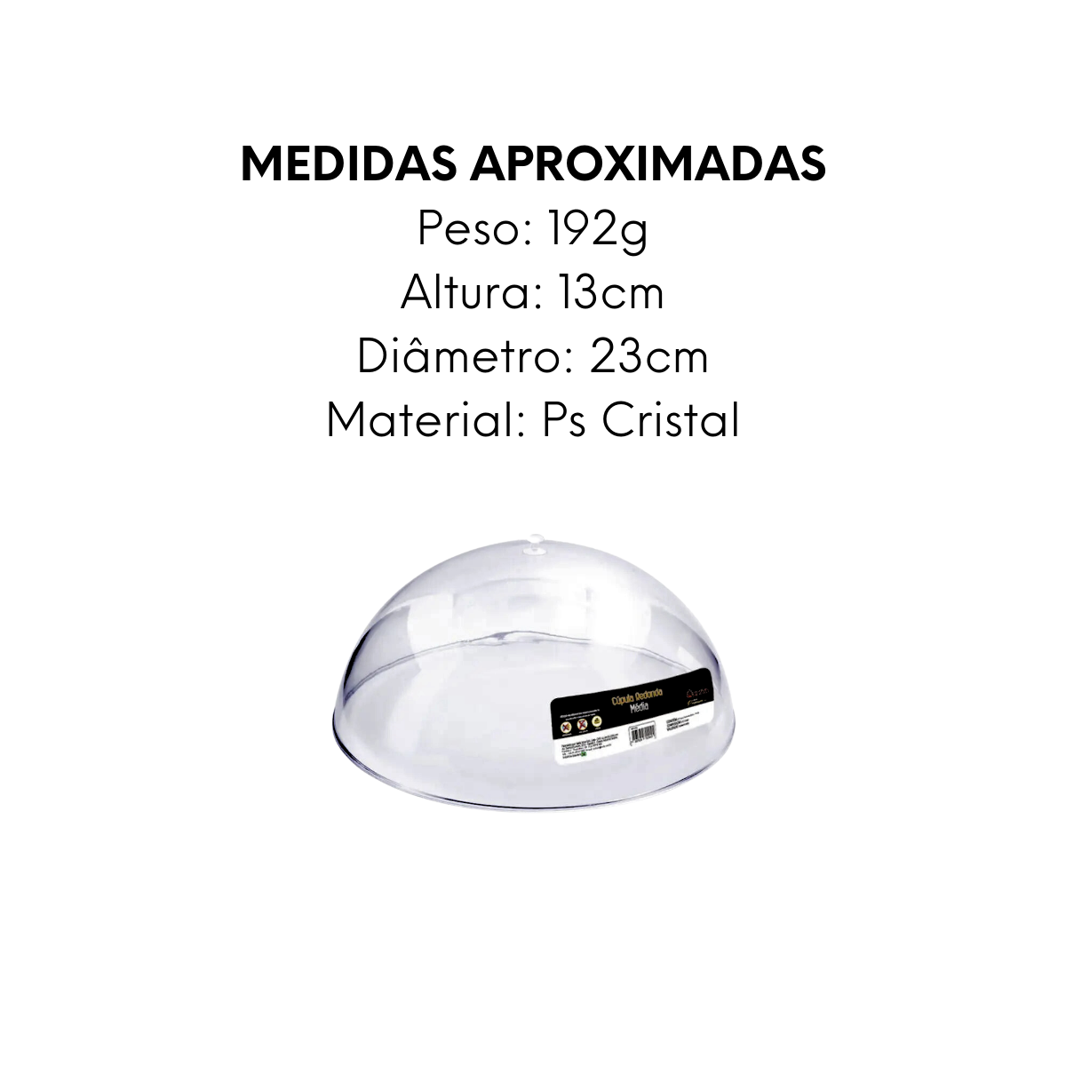 Cúpula Média de Cristal Kenkoi