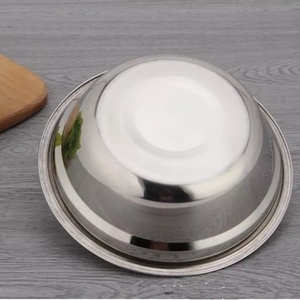 Tigela Bowl Redonda em Aço Inox 18cm KeHome