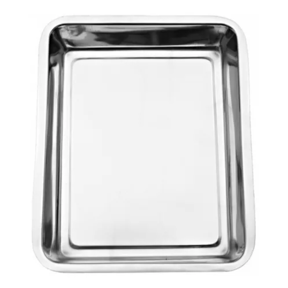 Assadeira Retangular Aço Inox 30x40 KeHome