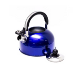 Chaleira Azul Basic Color em Aço Inox KeHome