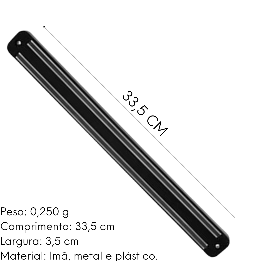 Suporte de Plástico Com Imã Para Talher KeHome