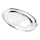 Travessa Servir Oval em Aço Inox 50cm KeHome