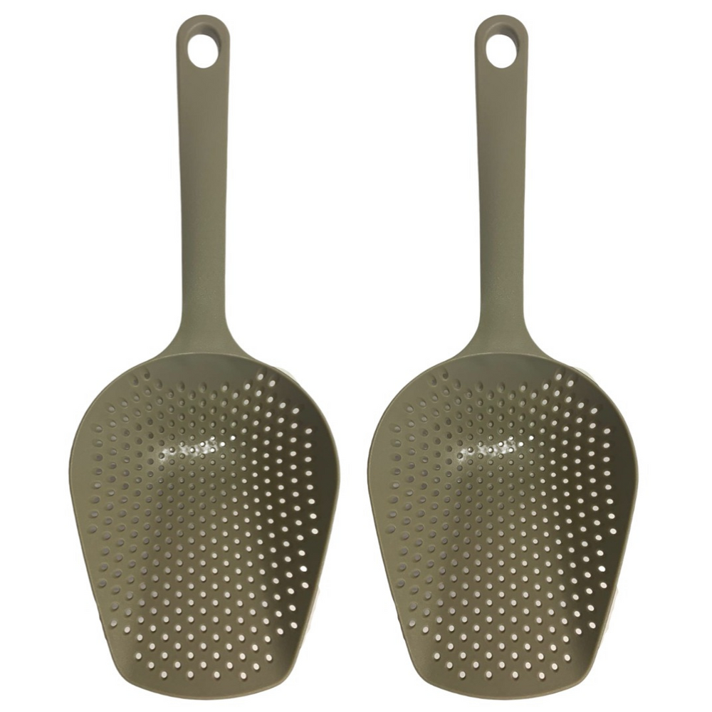 Colher Vazada Grande De Nylon 34cm KeHome