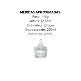 Potiche Vidro Carrossel 250ml - A Gourmet