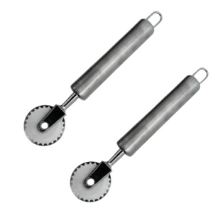Cortador de Pizza e Fechador de Pastel em Aço Inox KeHome