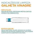 Galheta Vinagre Vidro 250ml S/ Tampa