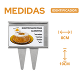 Display Identificação Alimento