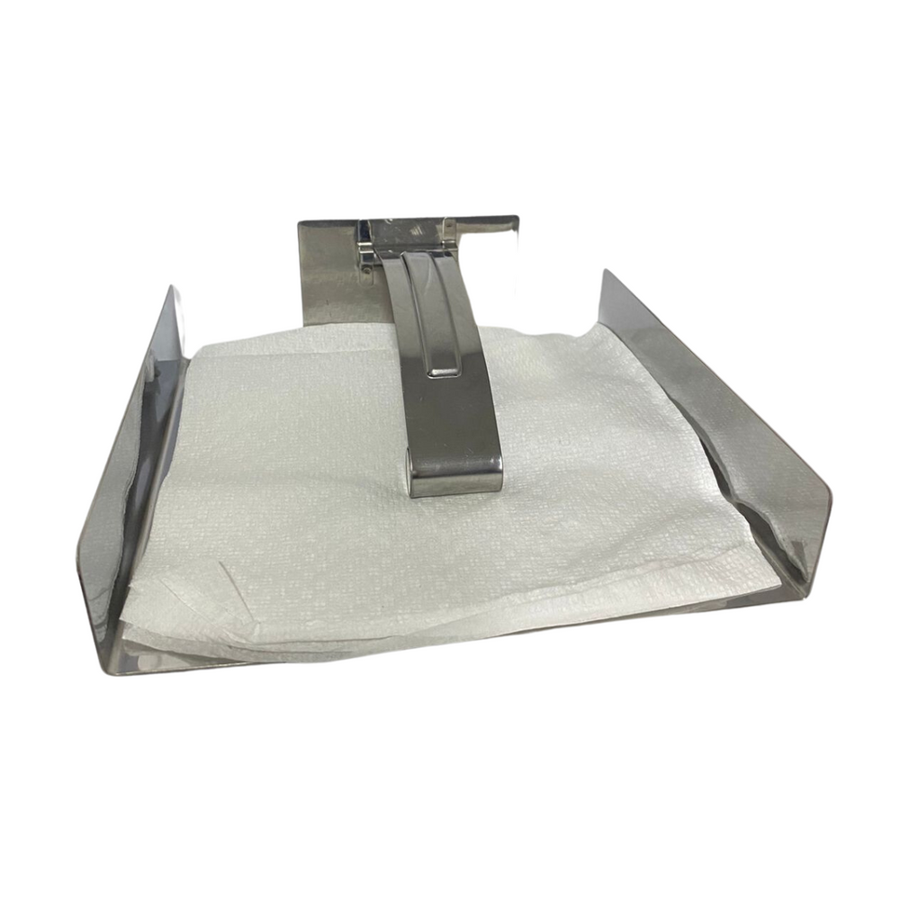 Porta Guardanapo em Aço Inox Alissan