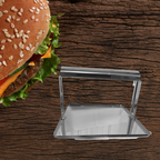 Prensa Hambúrguer em Aço inox Alissan