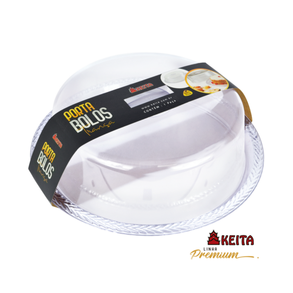 Porta Bolo Trança Cristal Kenkoi