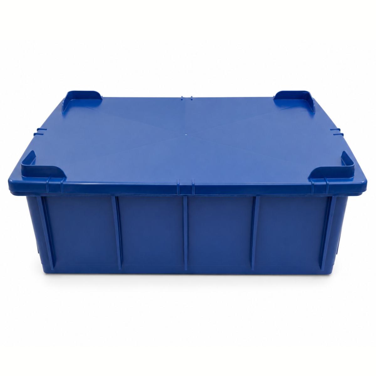 Caixa Organizadora Com Tampa 36L Azul