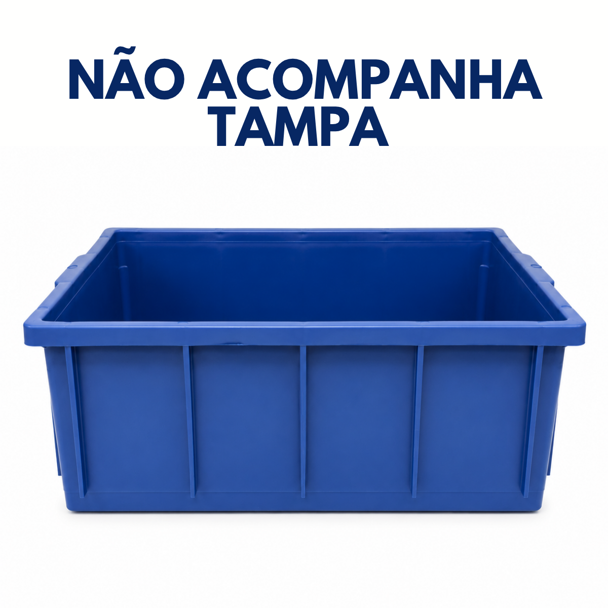 Caixa Organizadora Sem Tampa 36L