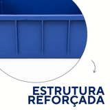 Caixa Organizadora Sem Tampa 36L