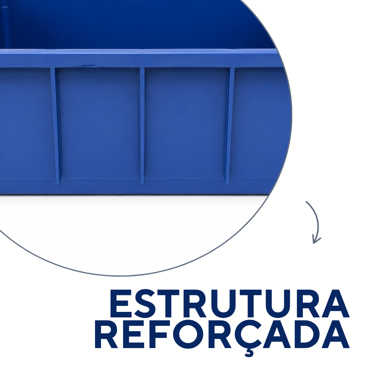 Caixa Organizadora Sem Tampa 36L