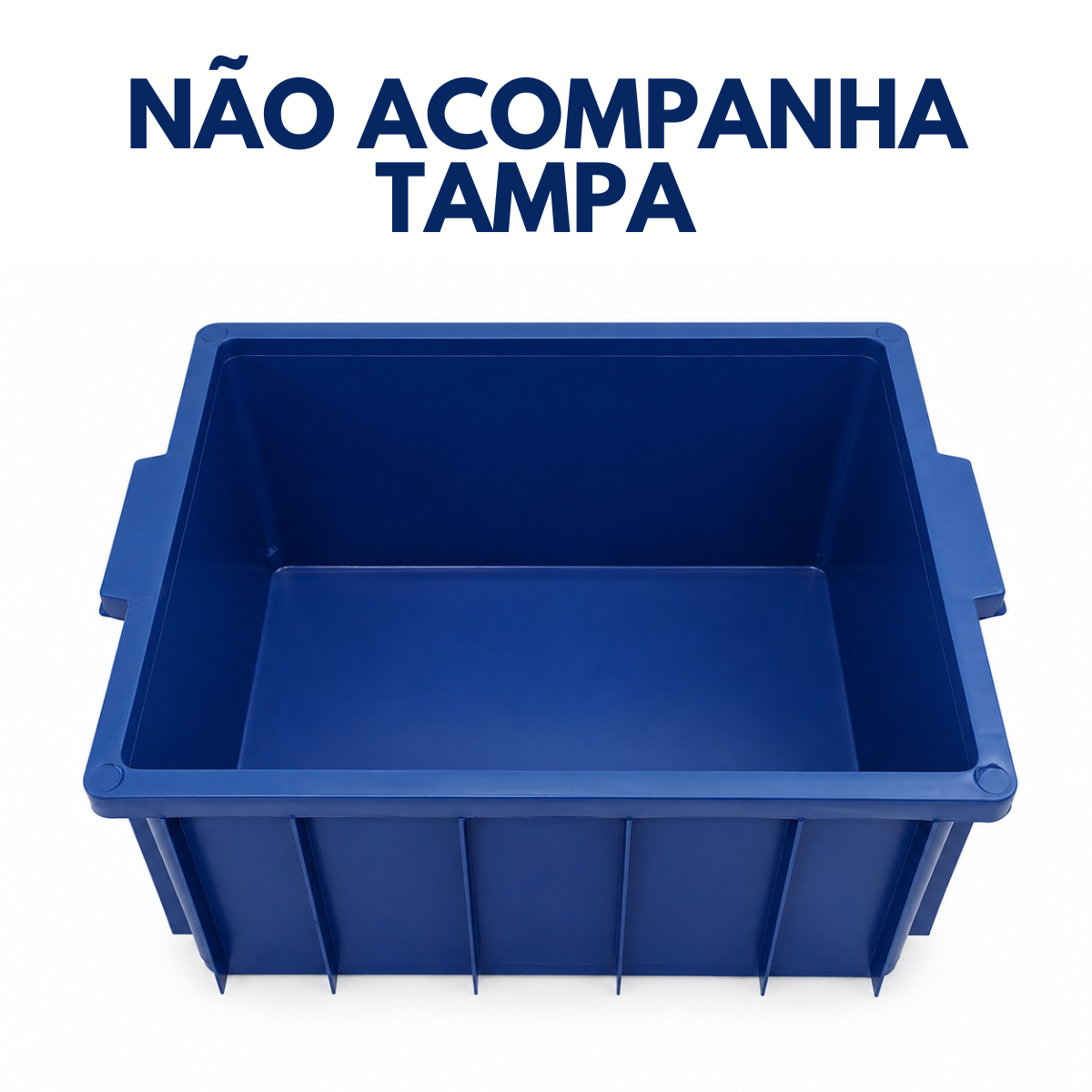 Caixa Organizadora Azul 26 Litros