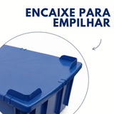 Caixa Organizadora Com Tampa 26L