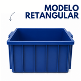 Caixa Organizadora Azul 26 Litros