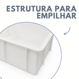 Caixa Organizadora Com Tampa 15L