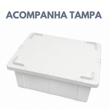 Caixa Organizadora Com Tampa 15L