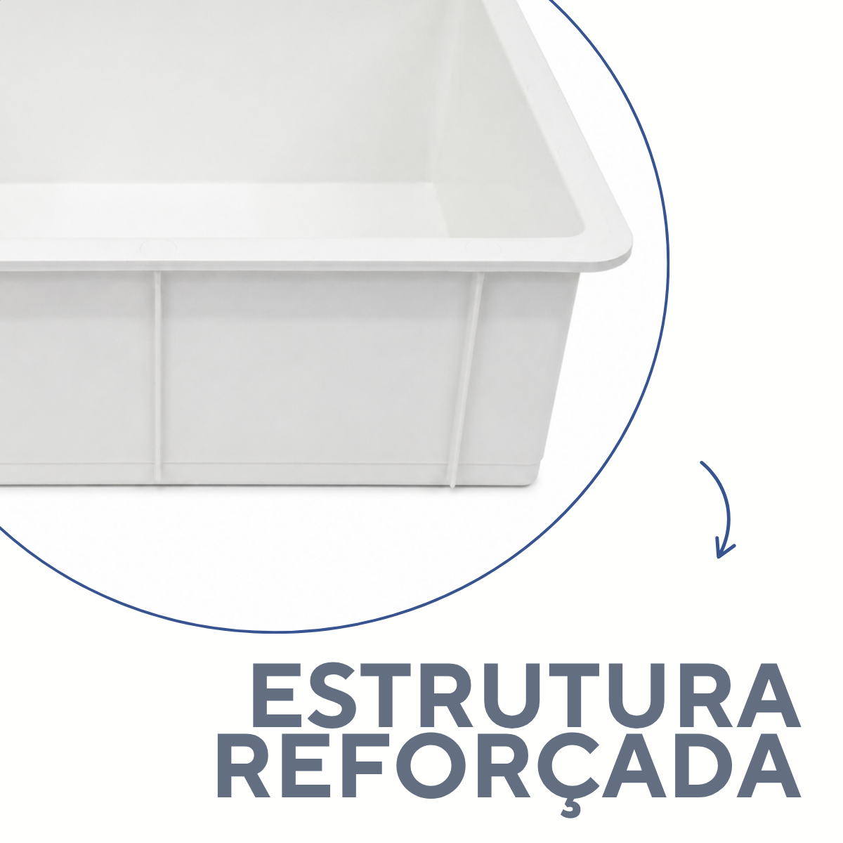 Caixa Organizadora Sem Tampa 15L