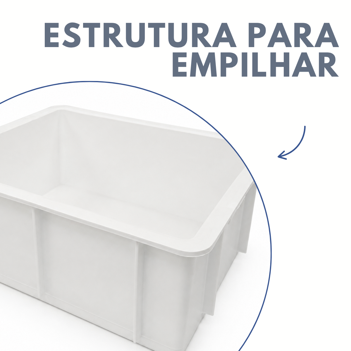 Caixa Organizadora Sem Tampa 15L