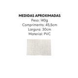 Lugar Americano PVC Off White - A Gourmet