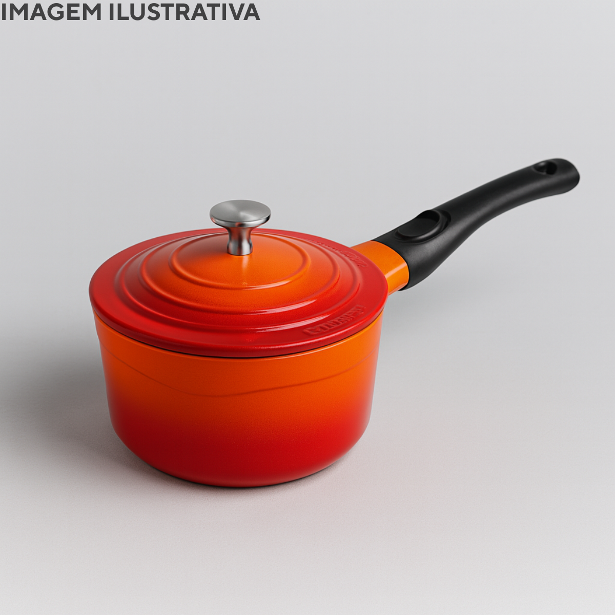 Panela Le cook 2L Degradê Revestimento Antiaderente Cerâmico
