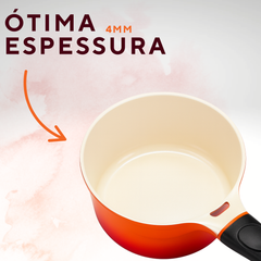 Panela Le cook 2L Degradê Revestimento Antiaderente Cerâmico