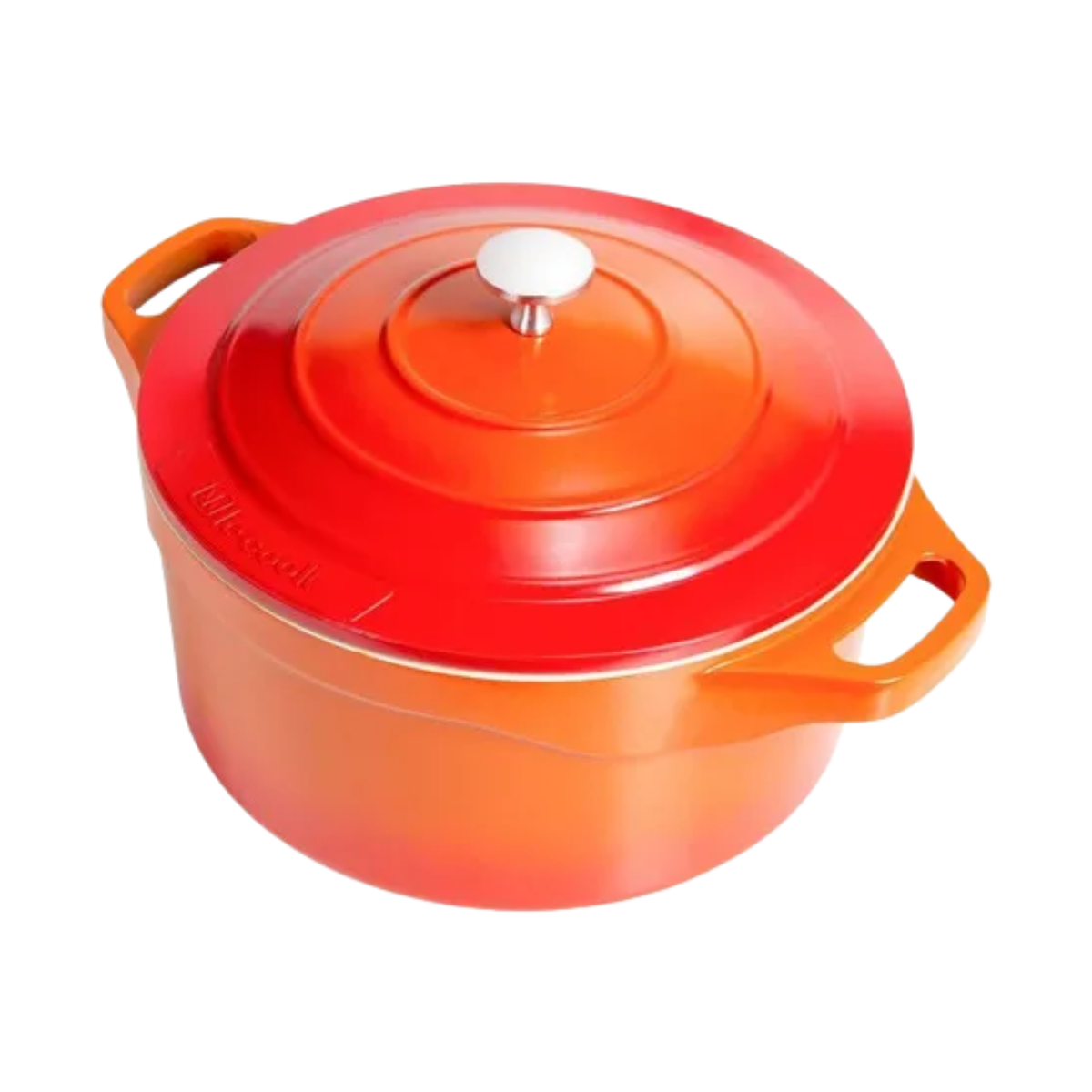 Panela Caçarola Ceramica Antiaderente 20cm Laranja Le Cook