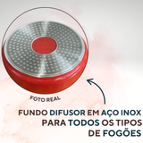 Caçarola Panela Le Cook 2,6L Antiaderente Cerâmico
