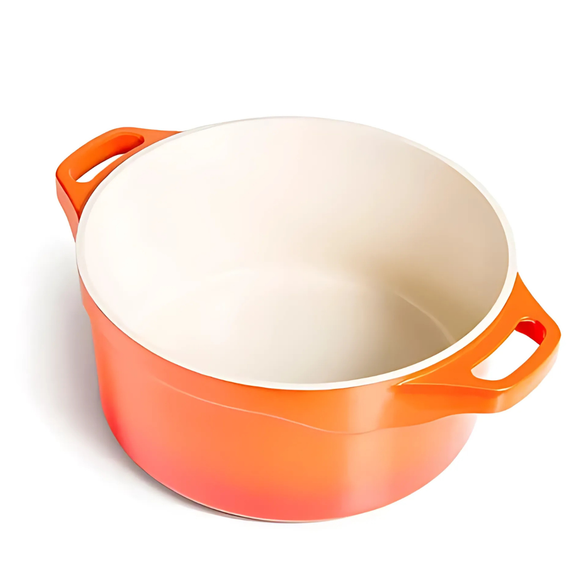 Panela Caçarola Ceramica Antiaderente 20cm Laranja Le Cook