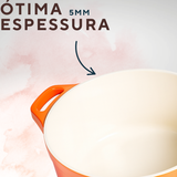 Caçarola Panela Le Cook 2,6L Antiaderente Cerâmico