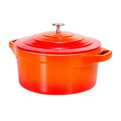 Panela Caçarola Ceramica Antiaderente 20cm Laranja Le Cook