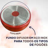 Panela Caçarola Cerâmica Antiaderente Le Cook 4,5L