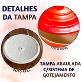 Panela Caçarola Cerâmica Antiaderente Laranja Le Cook 7,2l