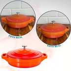 Caçarola Baixa Le Cook 2,4L Antiaderente Cerâmico