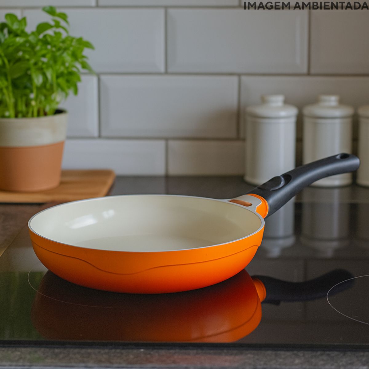 Frigideira Antiaderente Cerâmica 1,7l Le Cook