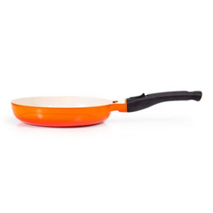 Frigideira Antiaderente Cerâmica 24cm Laranja Le Cook