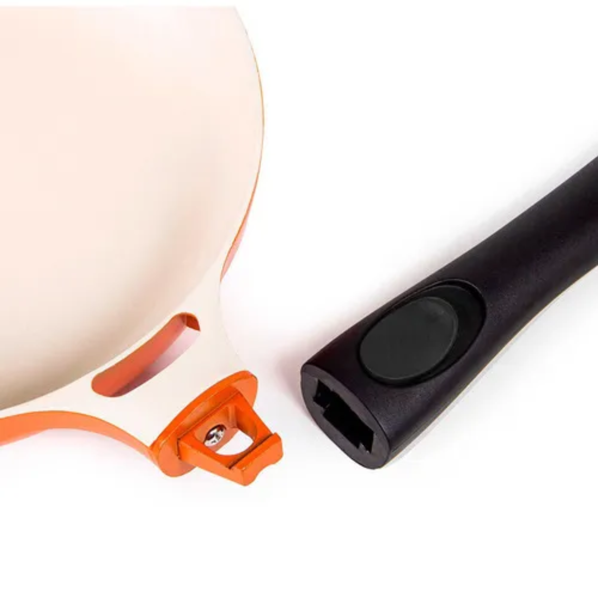 Frigideira Antiaderente Cerâmica 24cm Laranja Le Cook