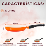 Frigideira Antiaderente Cerâmica 1,7l Le Cook