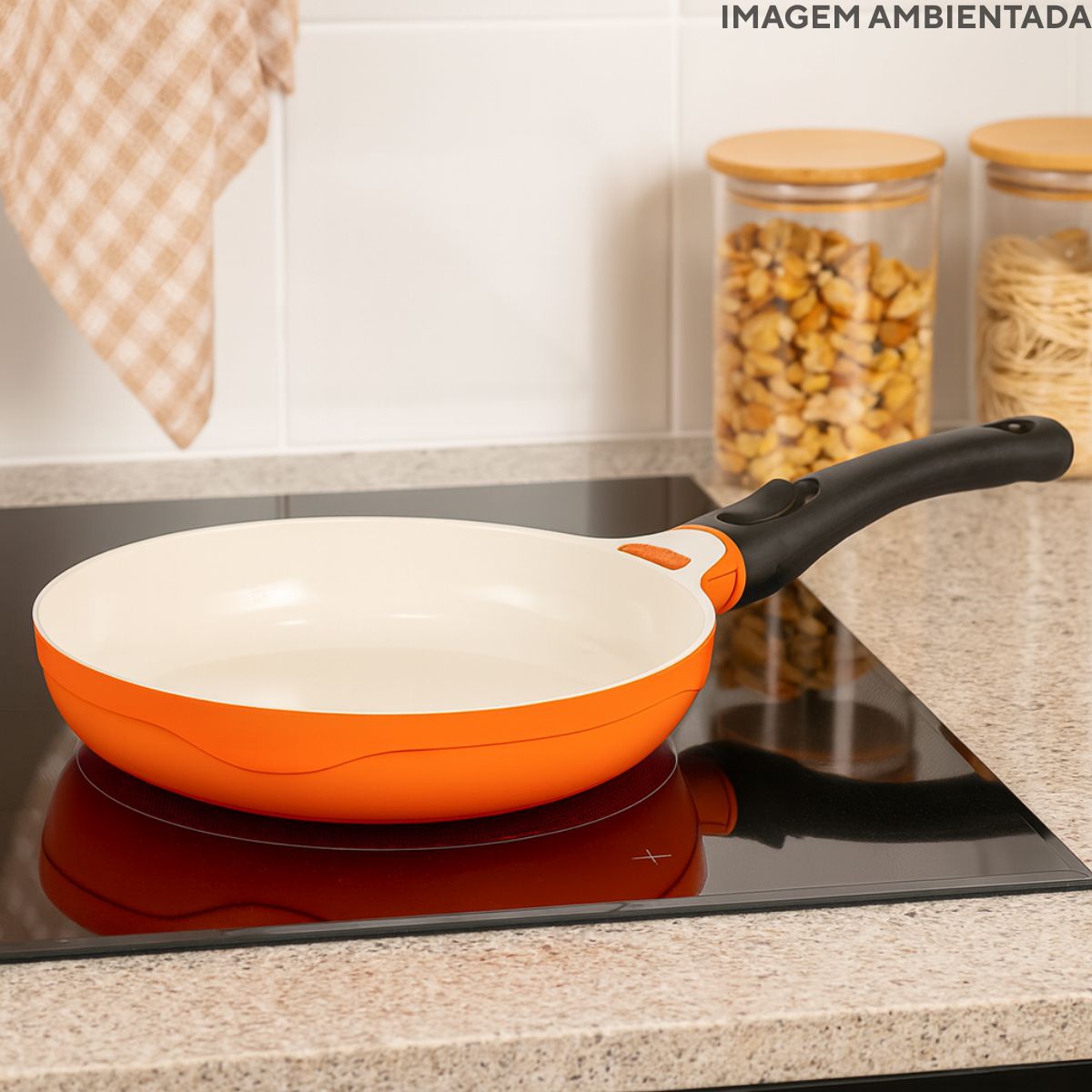 Frigideira Antiaderente Cerâmica 2,2l Le Cook