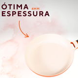 Frigideira Antiaderente Cerâmica 2,2l Le Cook